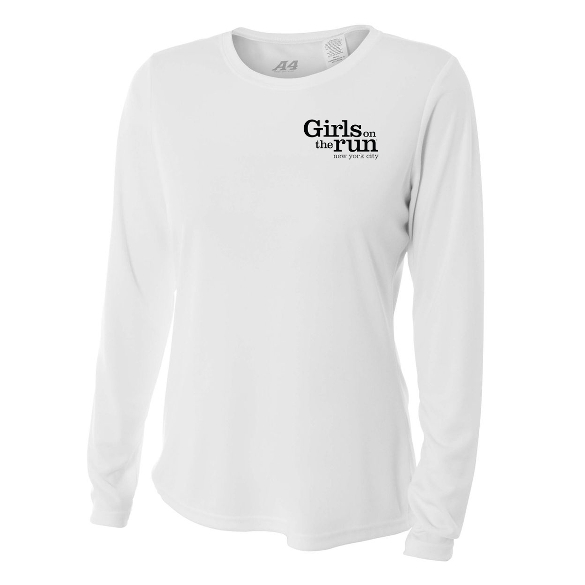 Girls on the Run NYC Women's Long Sleeve Performance Crew