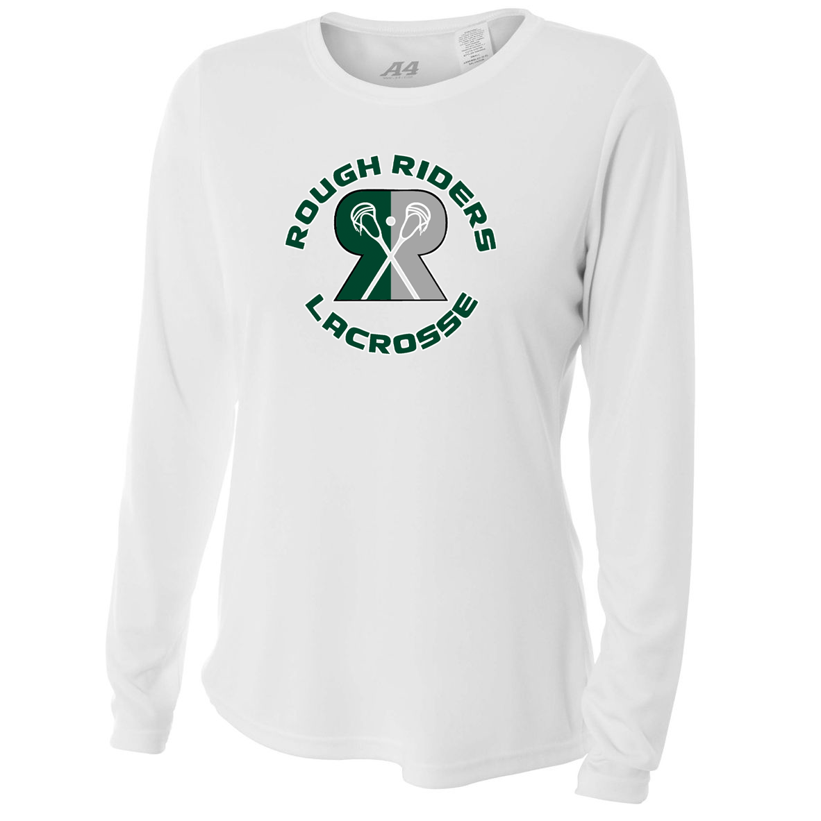 Rough Riders Lacrosse Cooling Performance Long Sleeve Crew