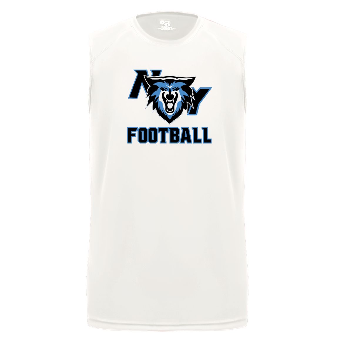 NY Wolves Football B-Core Sleeveless Performance Tank