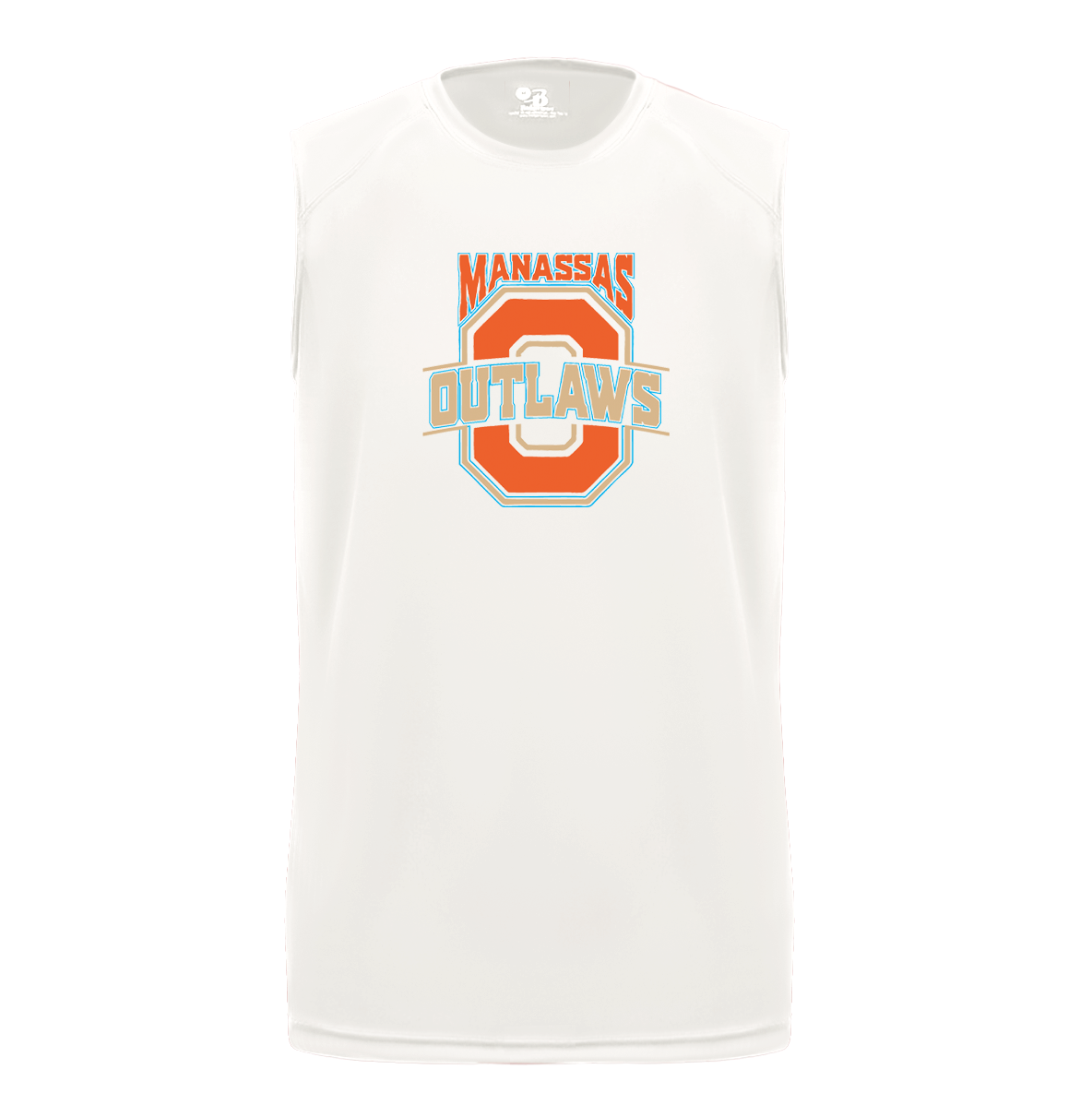 Manassas Outlaws Football B-Core Sleeveless Performance Tank