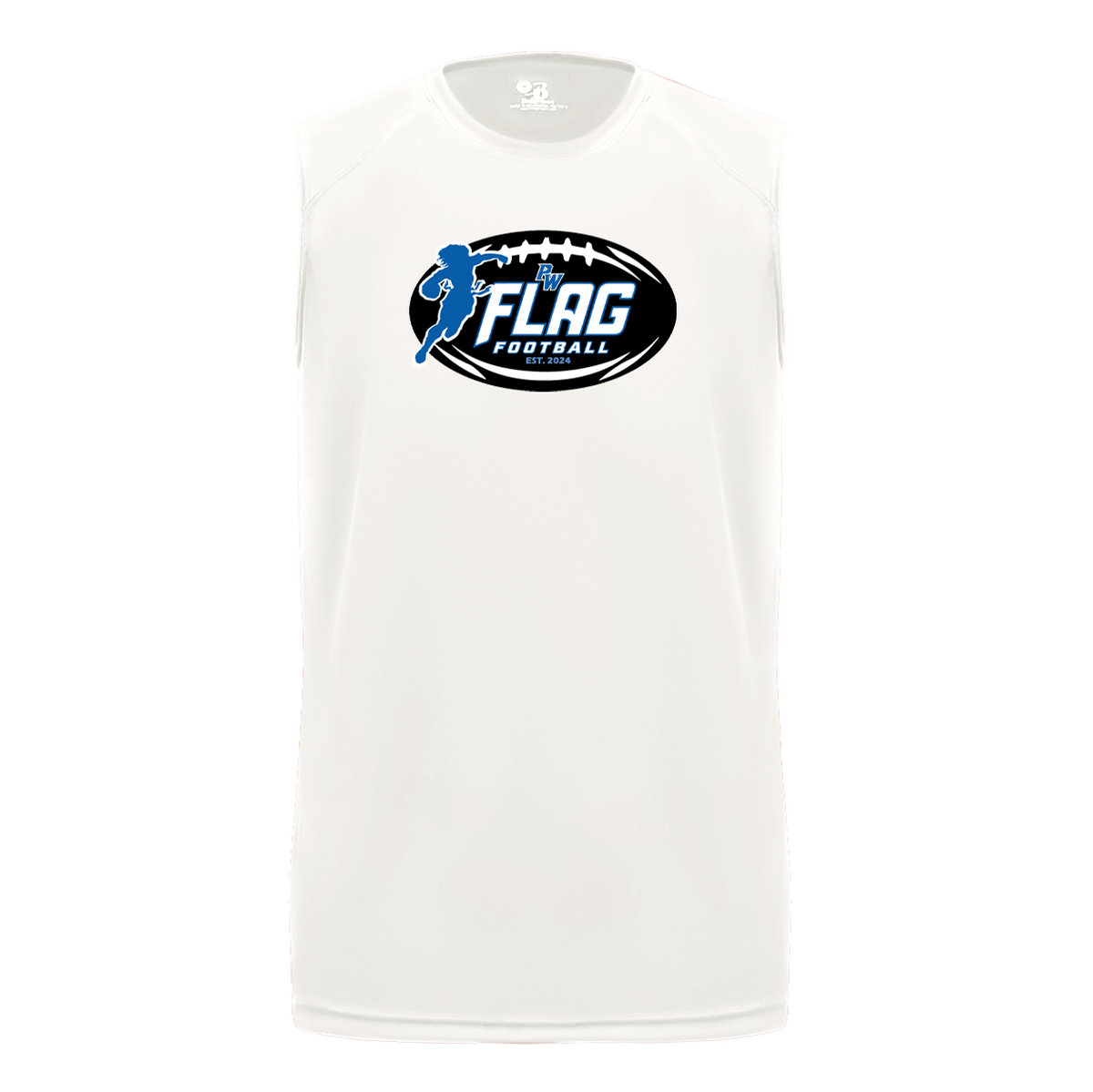 Port Washington Flag Football B-Core Sleeveless Performance Tank