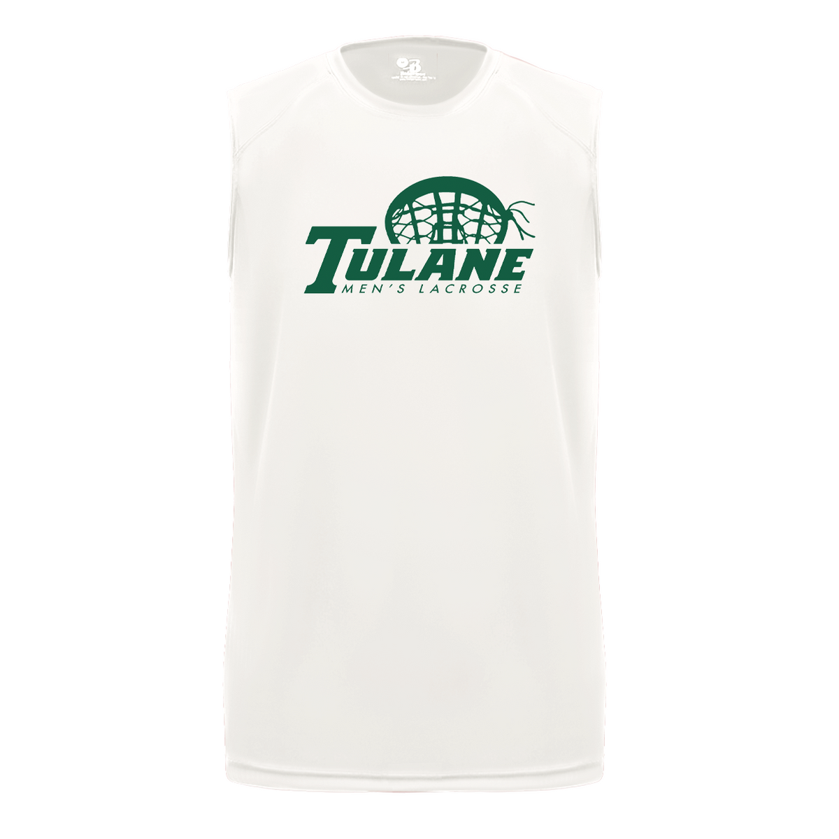 Tulane Mens Club Lacrosse B-Core Sleeveless Performance Tank