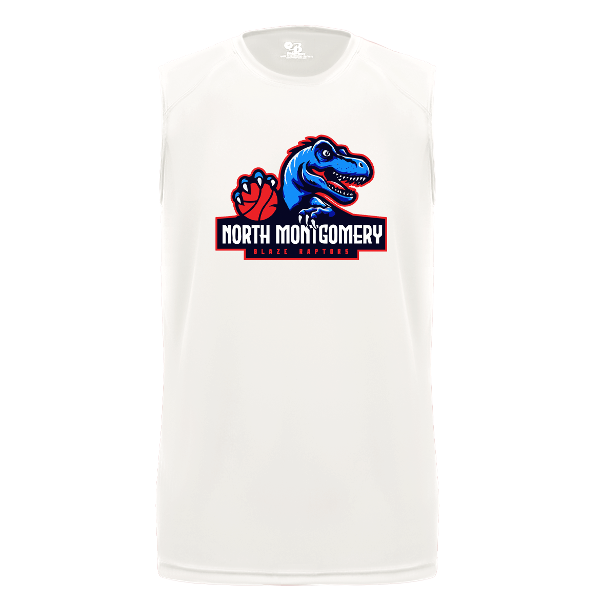 Blaze Raptors Basketball B-Core Sleeveless Performance Tank