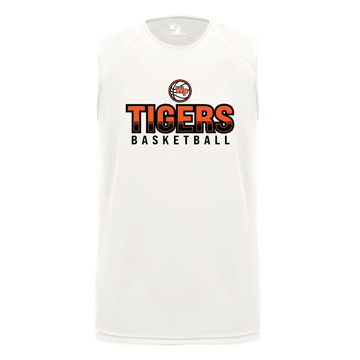 White Plains Middle School Basketball B-Core Sleeveless Performance Tank