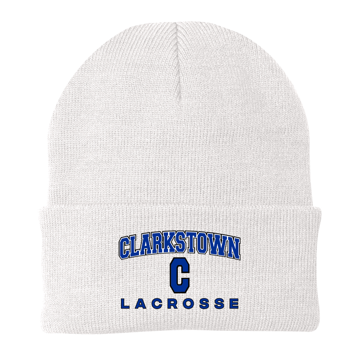 Clarkstown Lacrosse Knit Beanie