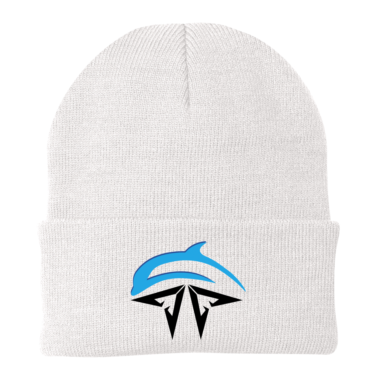 AZ Dolphins Football Knit Beanie