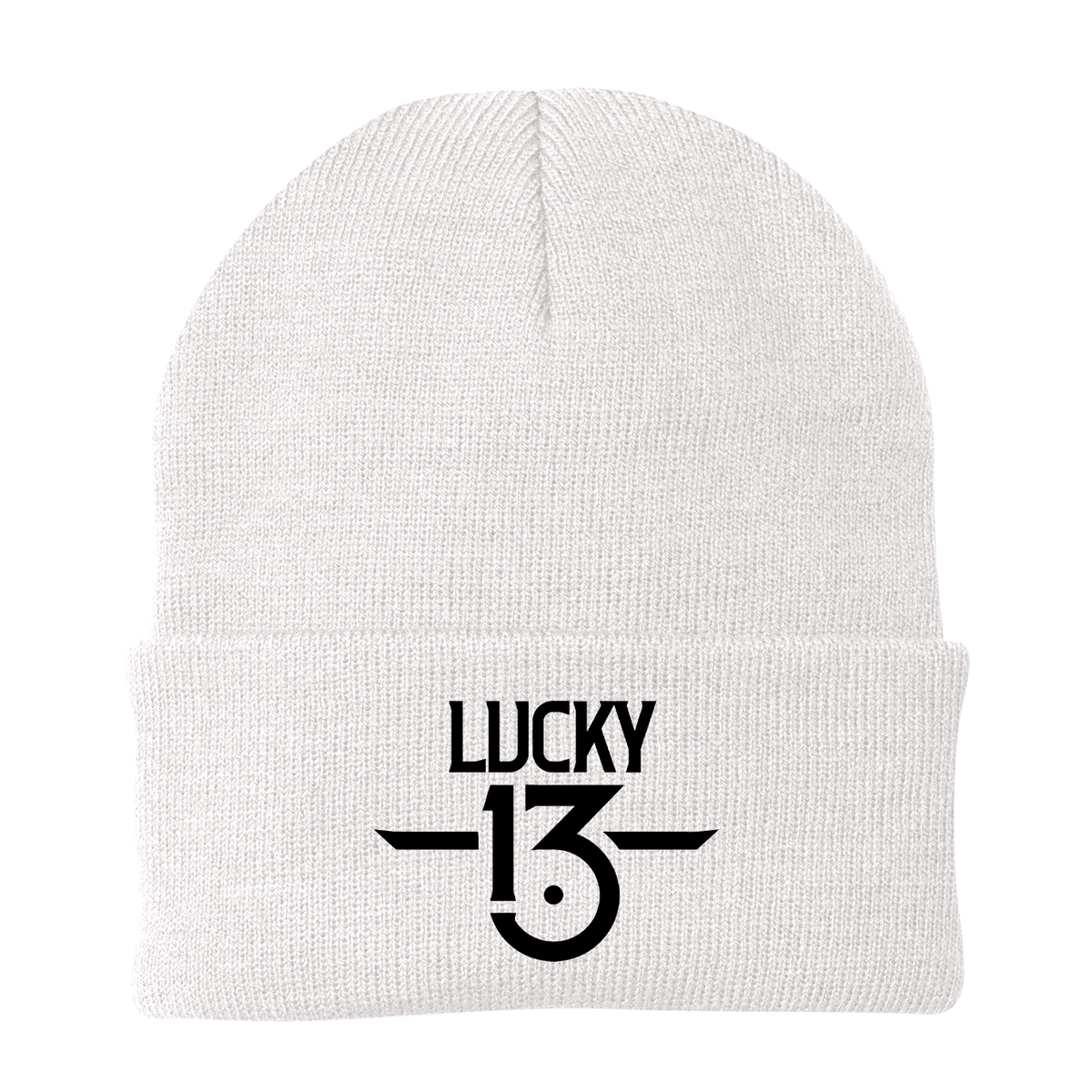 Lucky 13 Creative Knit Beanie