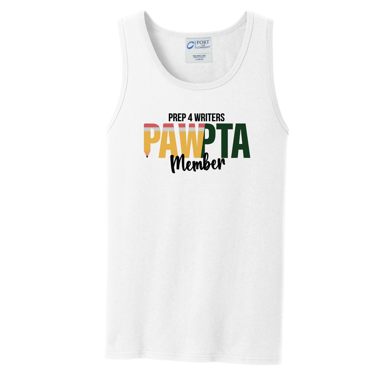 PAW PTA Member Sleeveless Cotton Tank Top