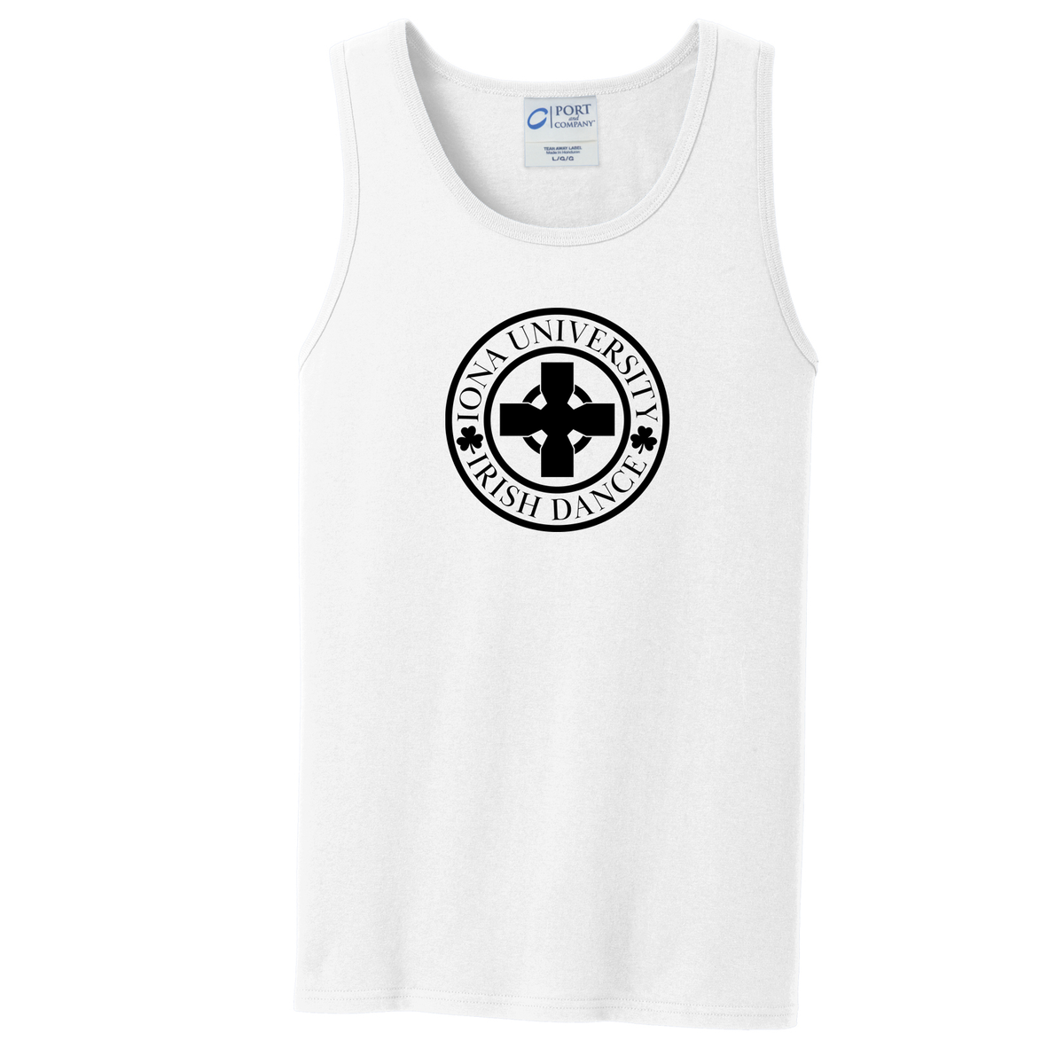 Iona University Irish Dance Sleeveless Cotton Tank Top