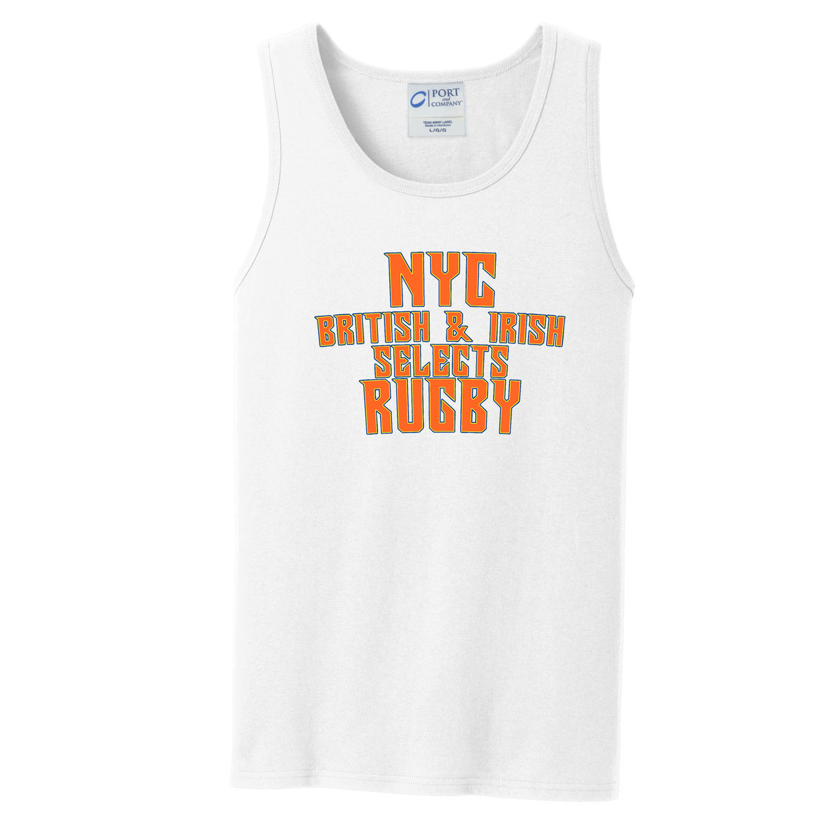 NYC British & Irish Select Rugby Sleeveless Cotton Tank Top