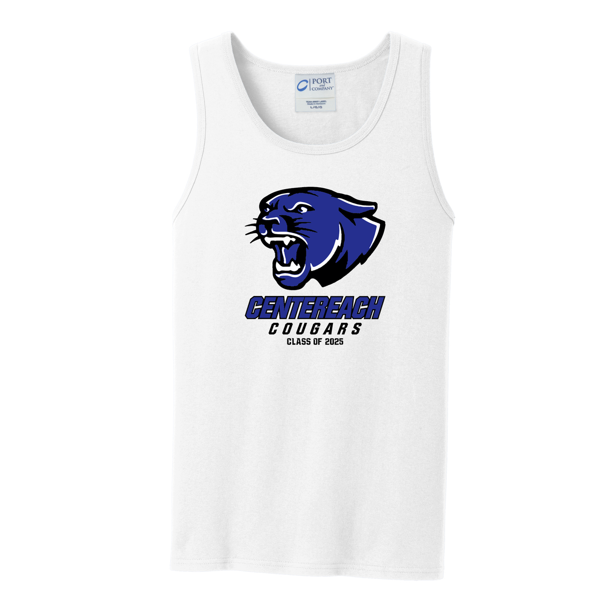 Centereach High School Sleeveless Cotton Tank Top