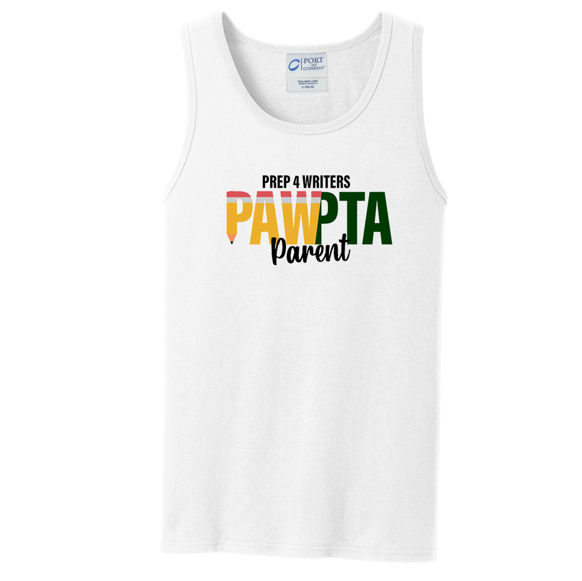 PAW PTA Parent Sleeveless Cotton Tank Top