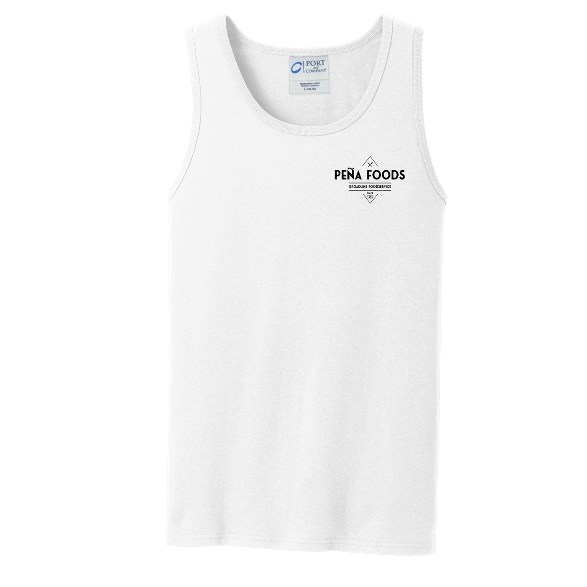 Peña Foods Sleeveless Cotton Tank Top