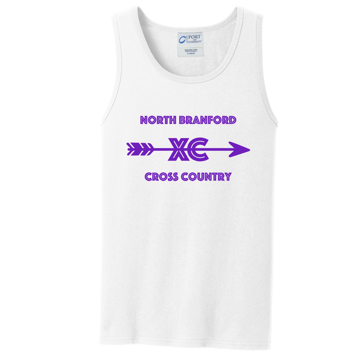 North Branford XC Sleeveless Cotton Tank Top