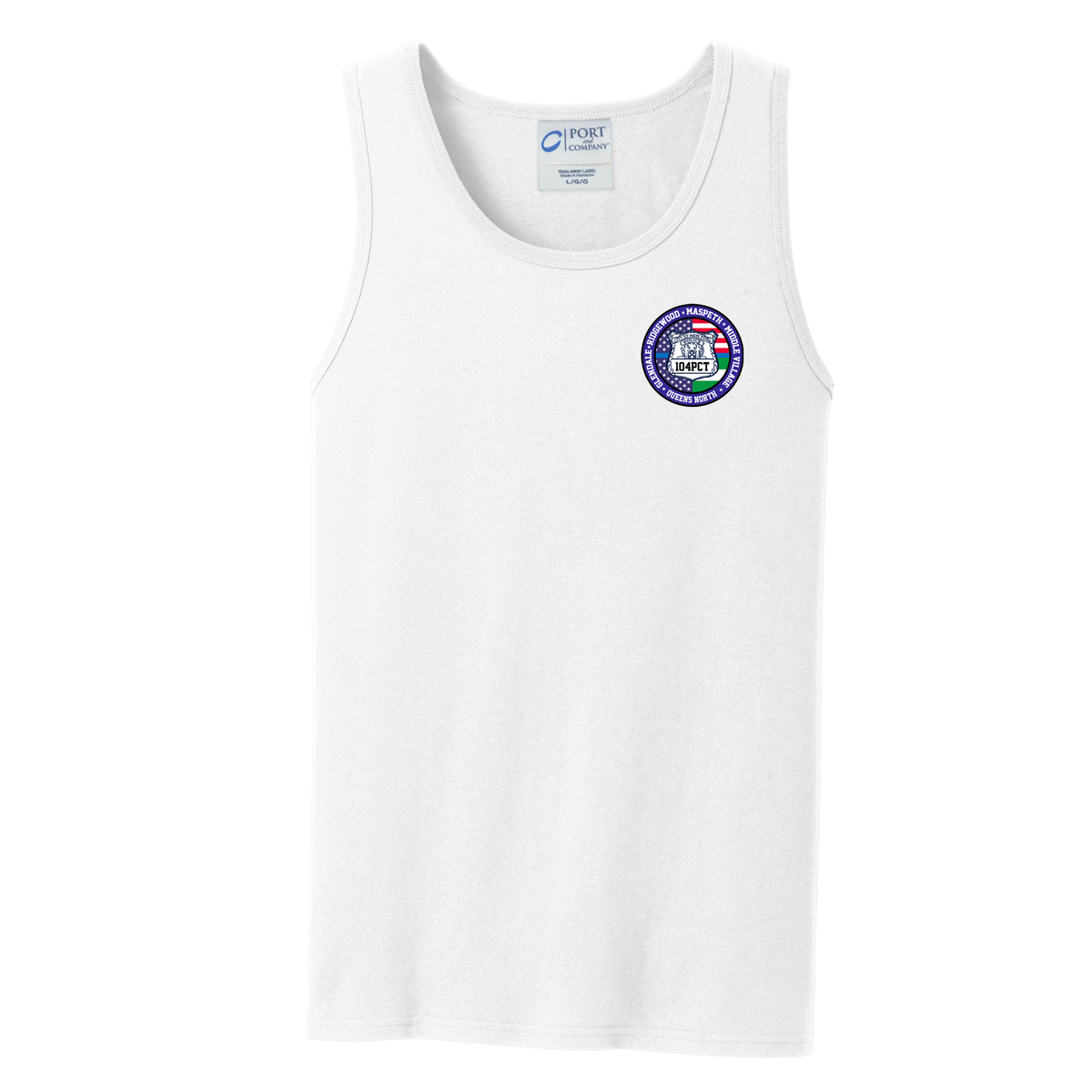 NYPD 104th Pct Sleeveless Cotton Tank Top