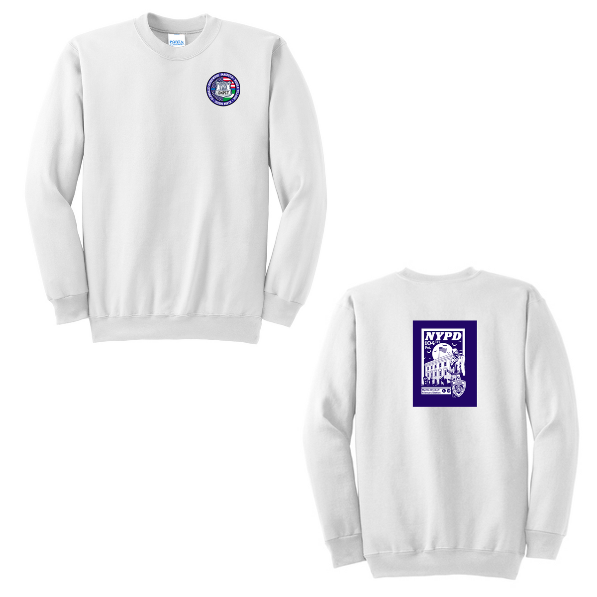 NYPD 104th Pct Crew Neck Sweater