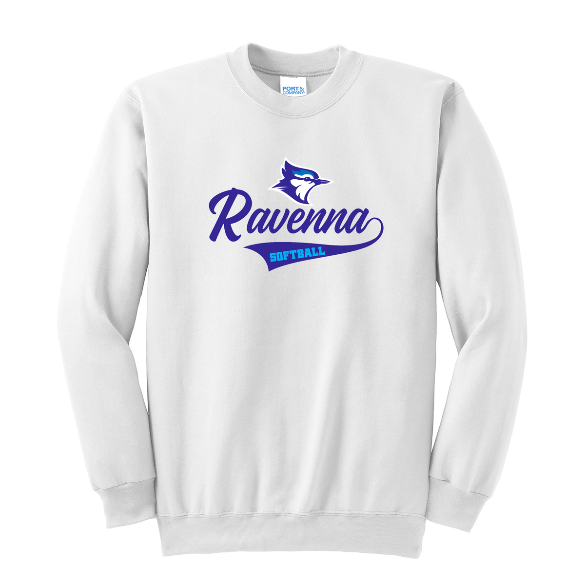 Ravenna Softball Crew Neck Sweater