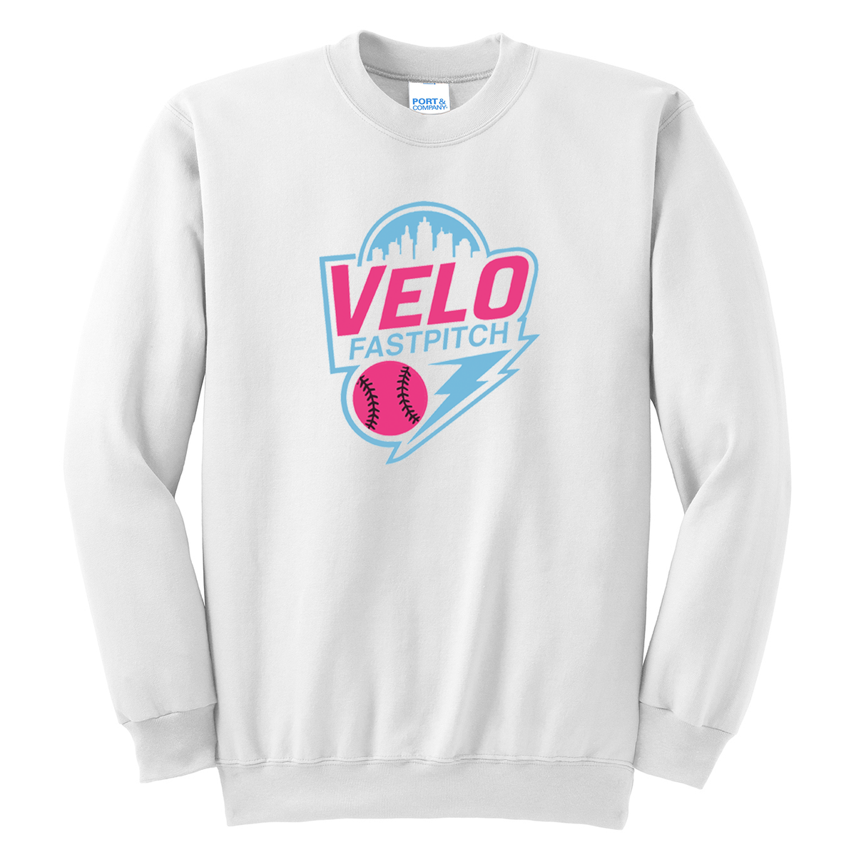 Velo Fastpitch Crew Neck Sweater