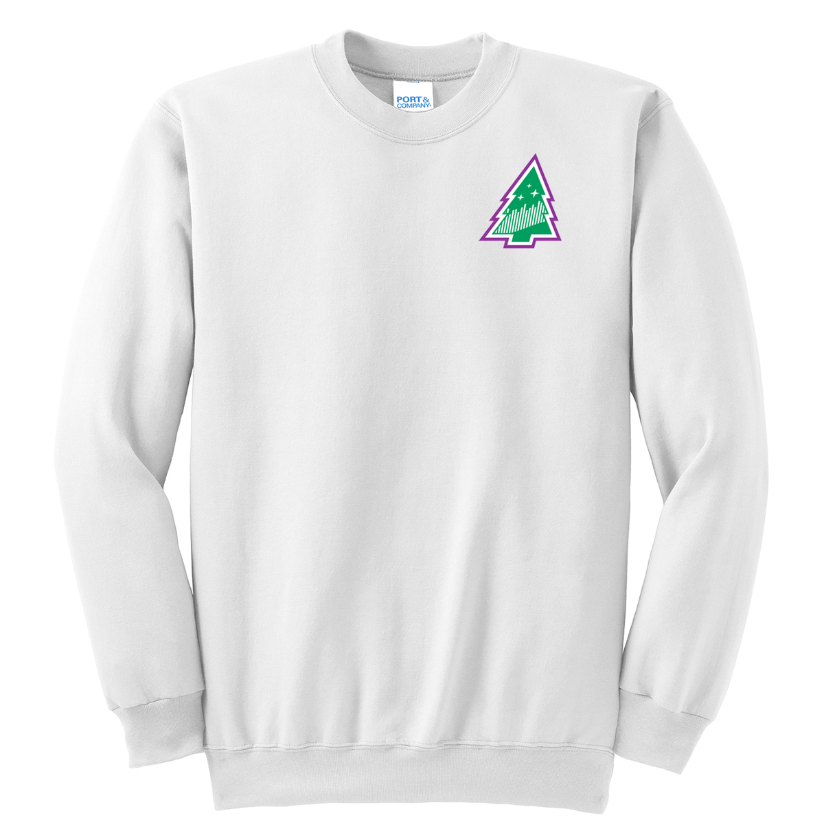 Northern Lights Box Lacrosse Crew Neck Sweater