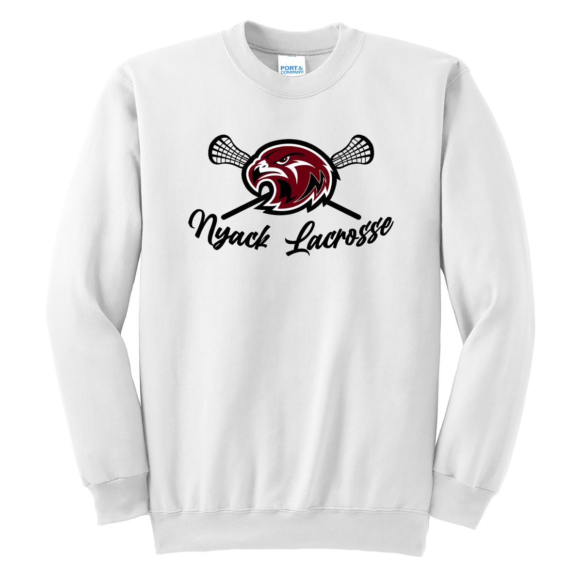 Nyack HS Lacrosse Crew Neck Sweater