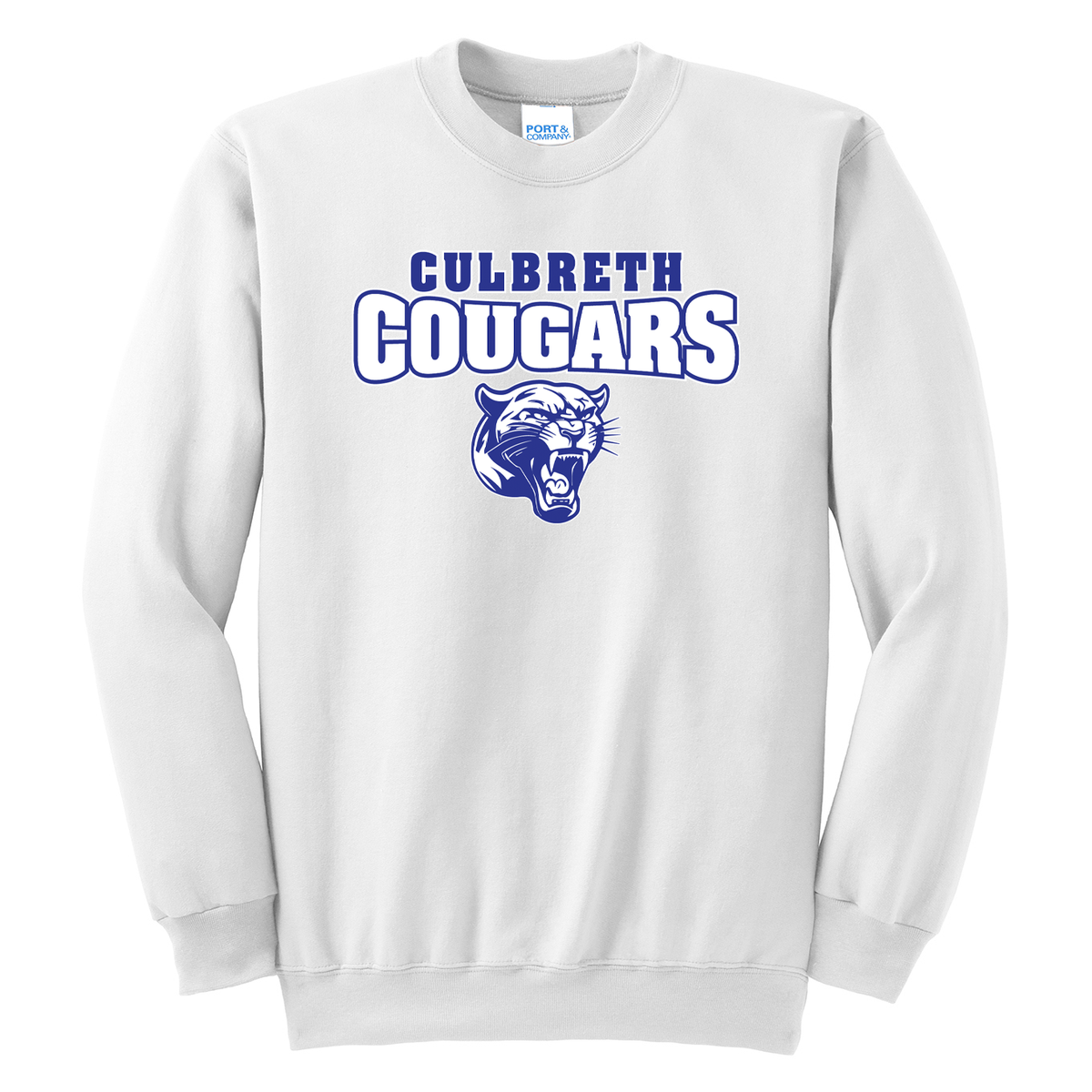 Culbreth Cougars Middle School Crew Neck Sweater