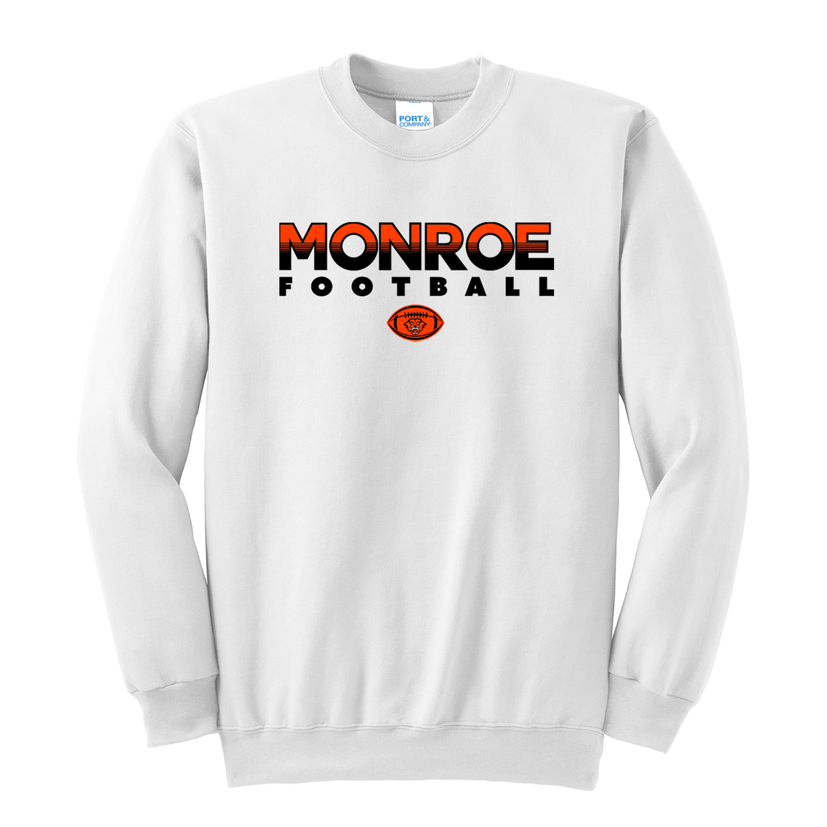 Monroe HS Football Crew Neck Sweater