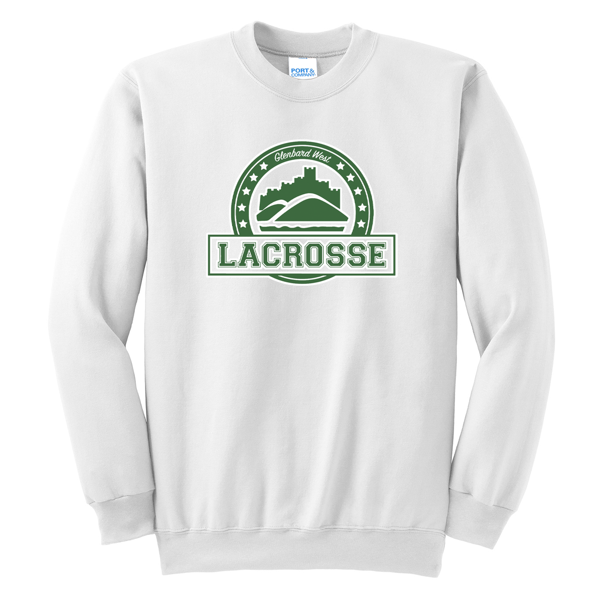 Glenbard West Lacrosse Crew Neck Sweater