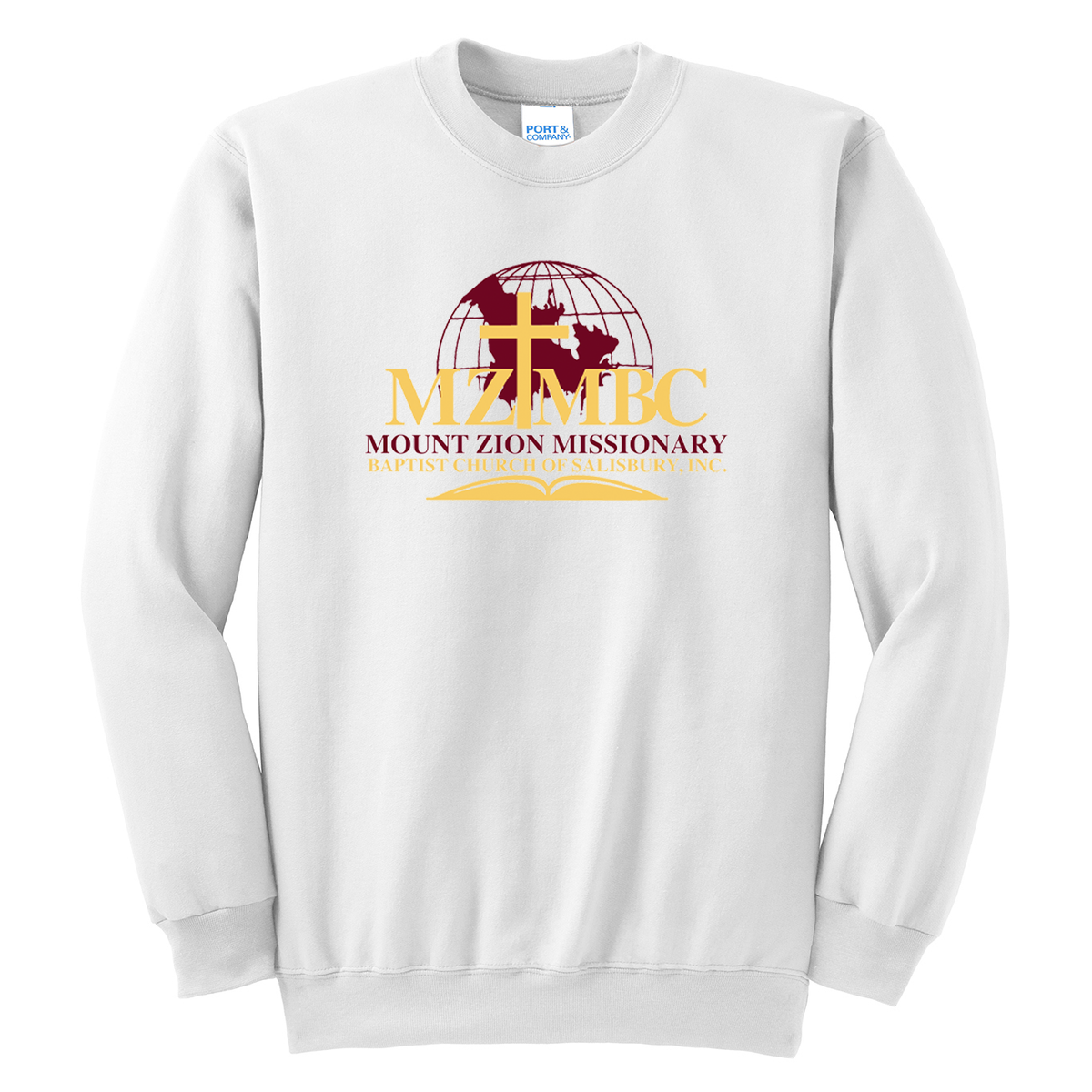 Mount Zion Missionary Baptist Church Crew Neck Sweater