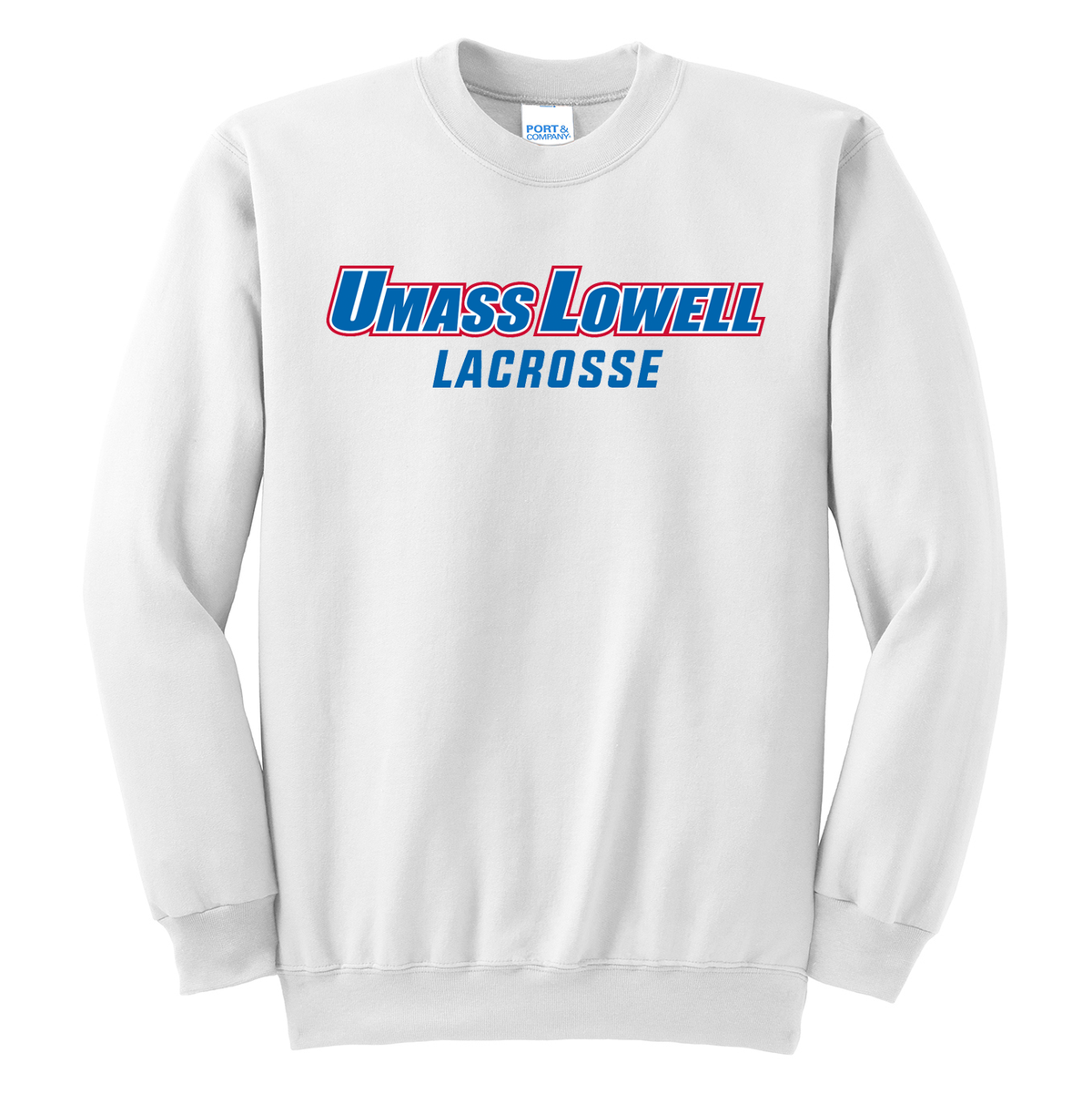 UMass Lowell Lacrosse Crew Neck Sweater