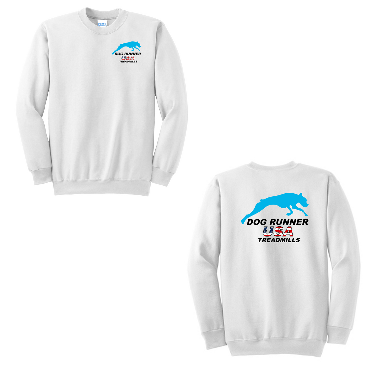 Dog Runner USA Treadmills Crew Neck Sweater