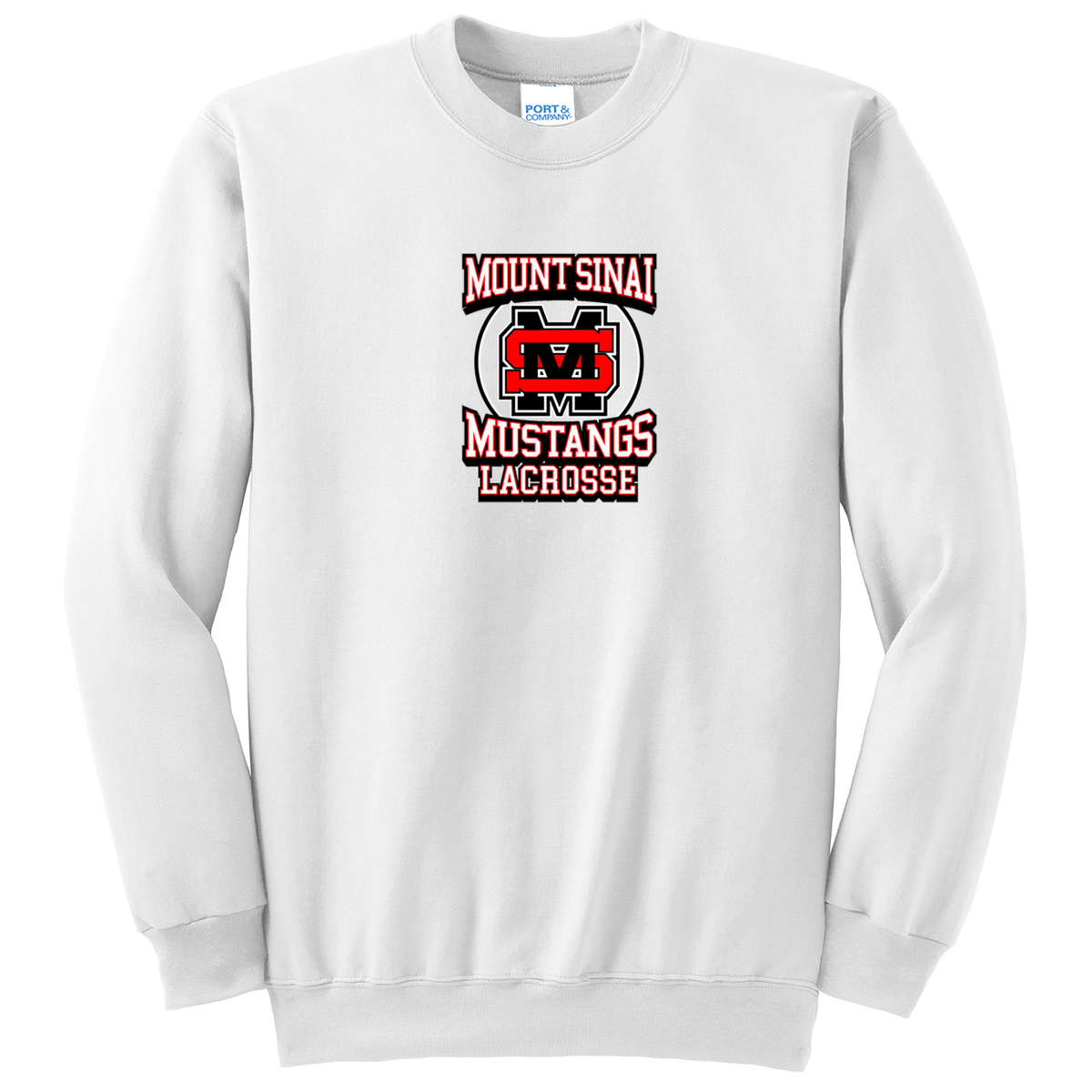 Mount Sinai Lacrosse Crew Neck Sweater