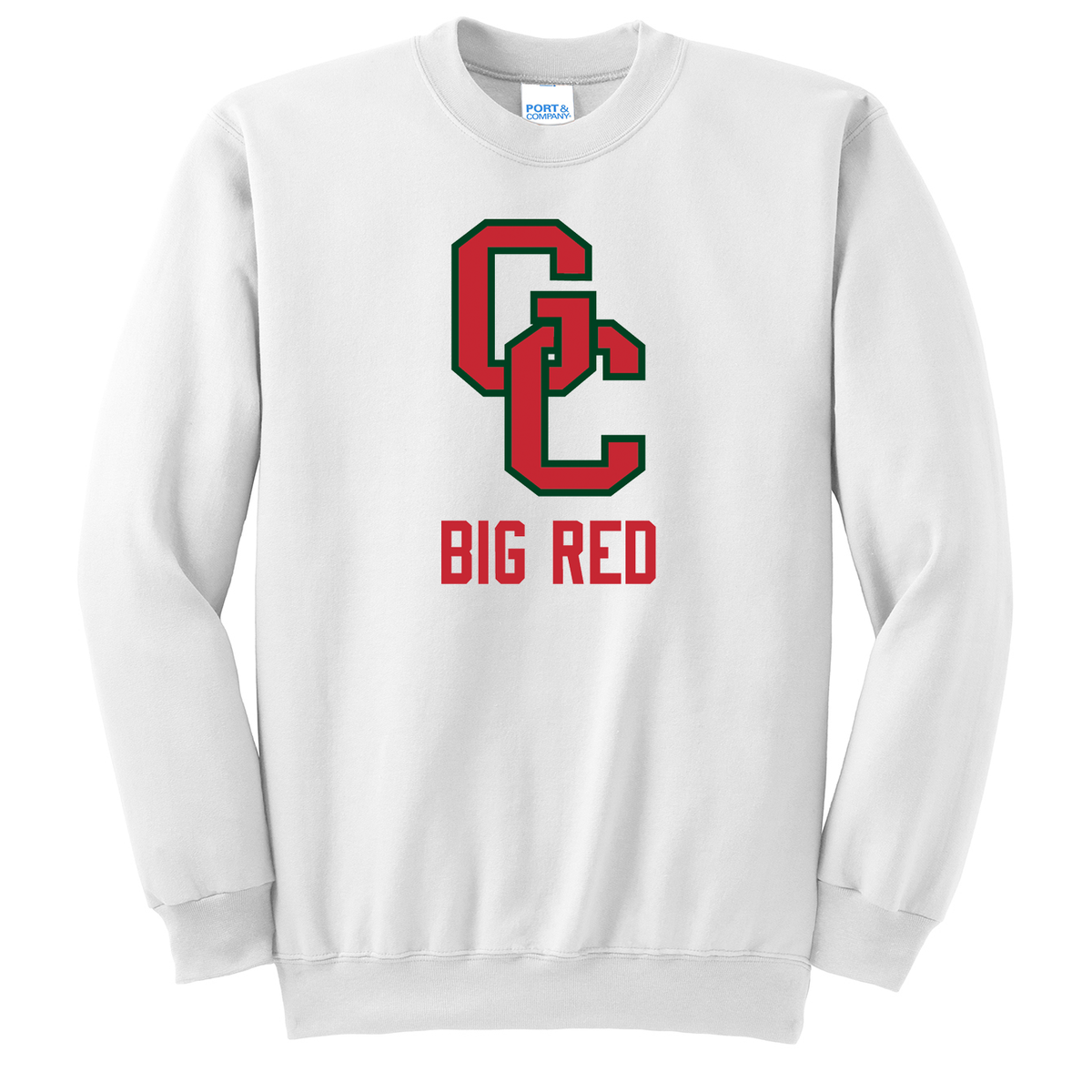 Glen Cove Football Crew Neck Sweater (Available in Youth)