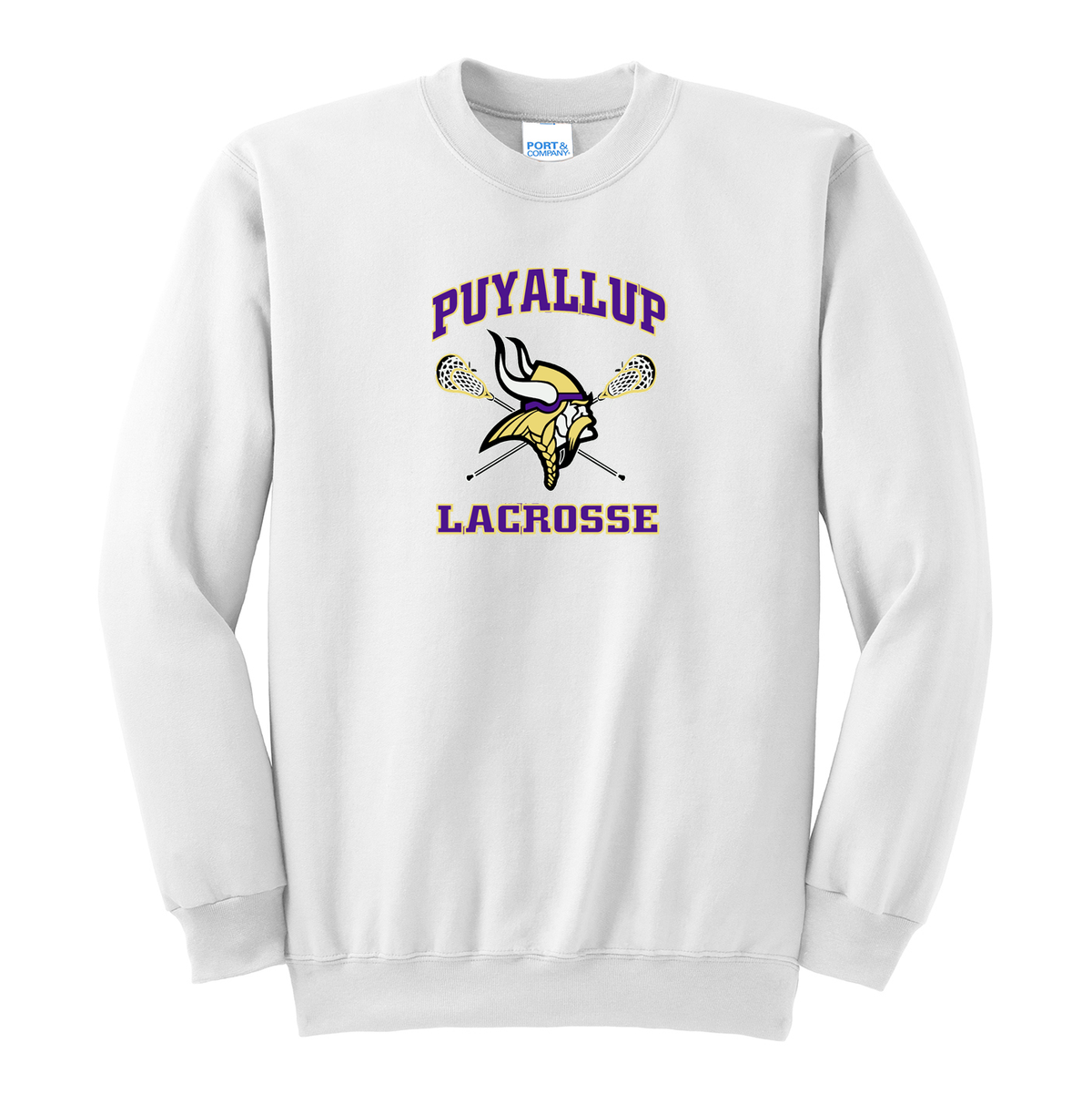 Puyallup Lacrosse Crew Neck Sweater