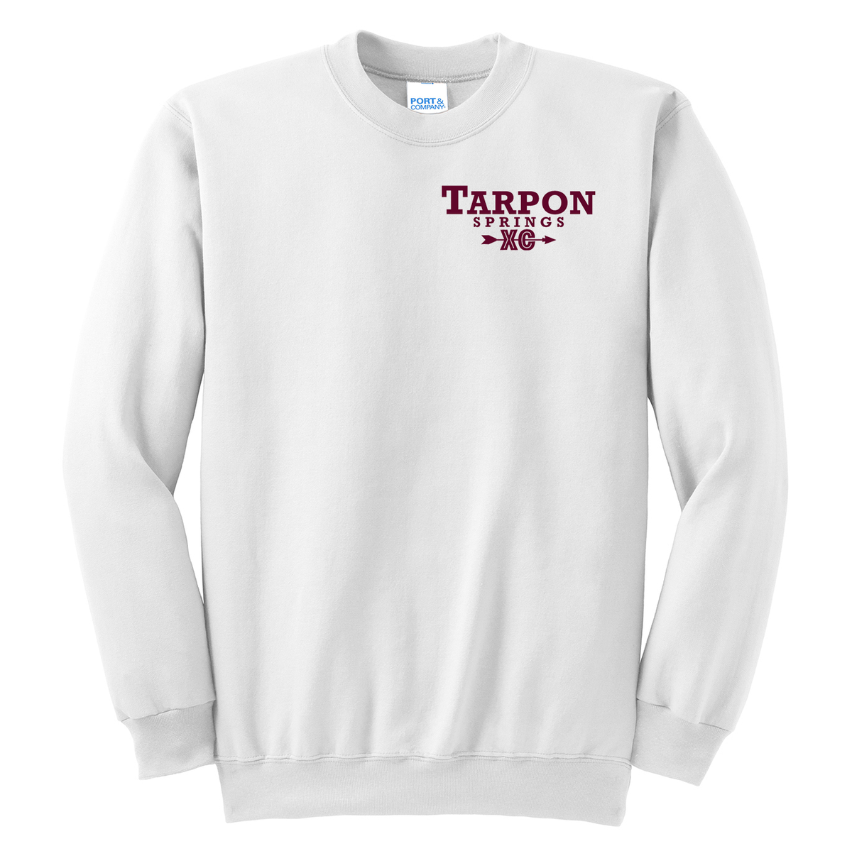 Tarpon Springs HS Cross Country Crew Neck Sweater