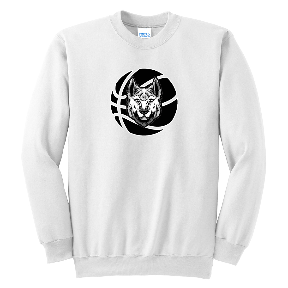 Wolves Basketball Crew Neck Sweater
