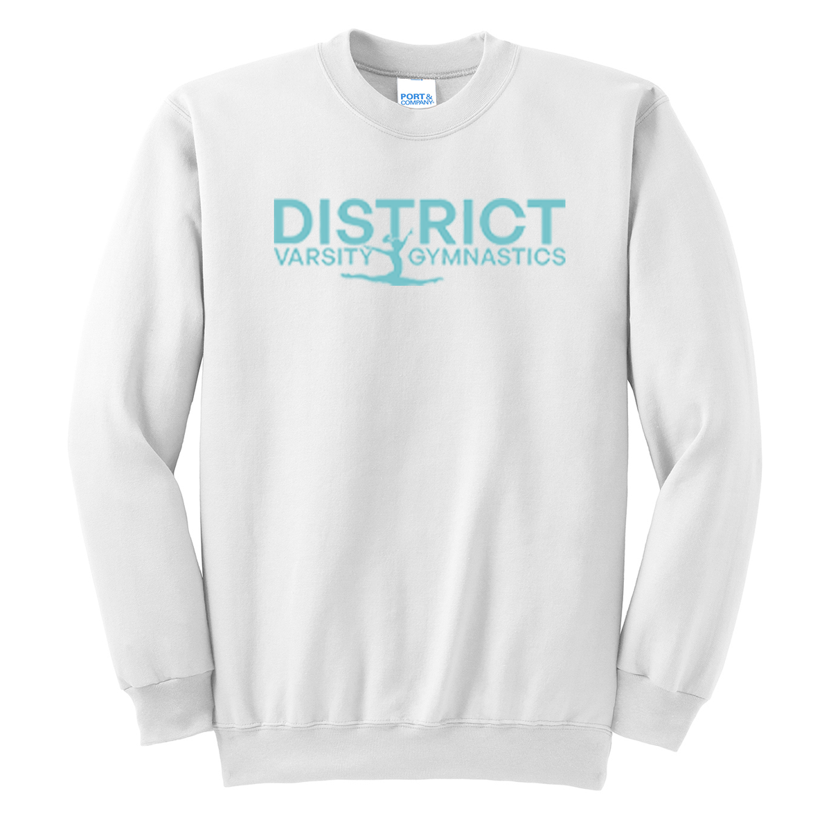 District Varsity Gymnastics Crew Neck Sweater