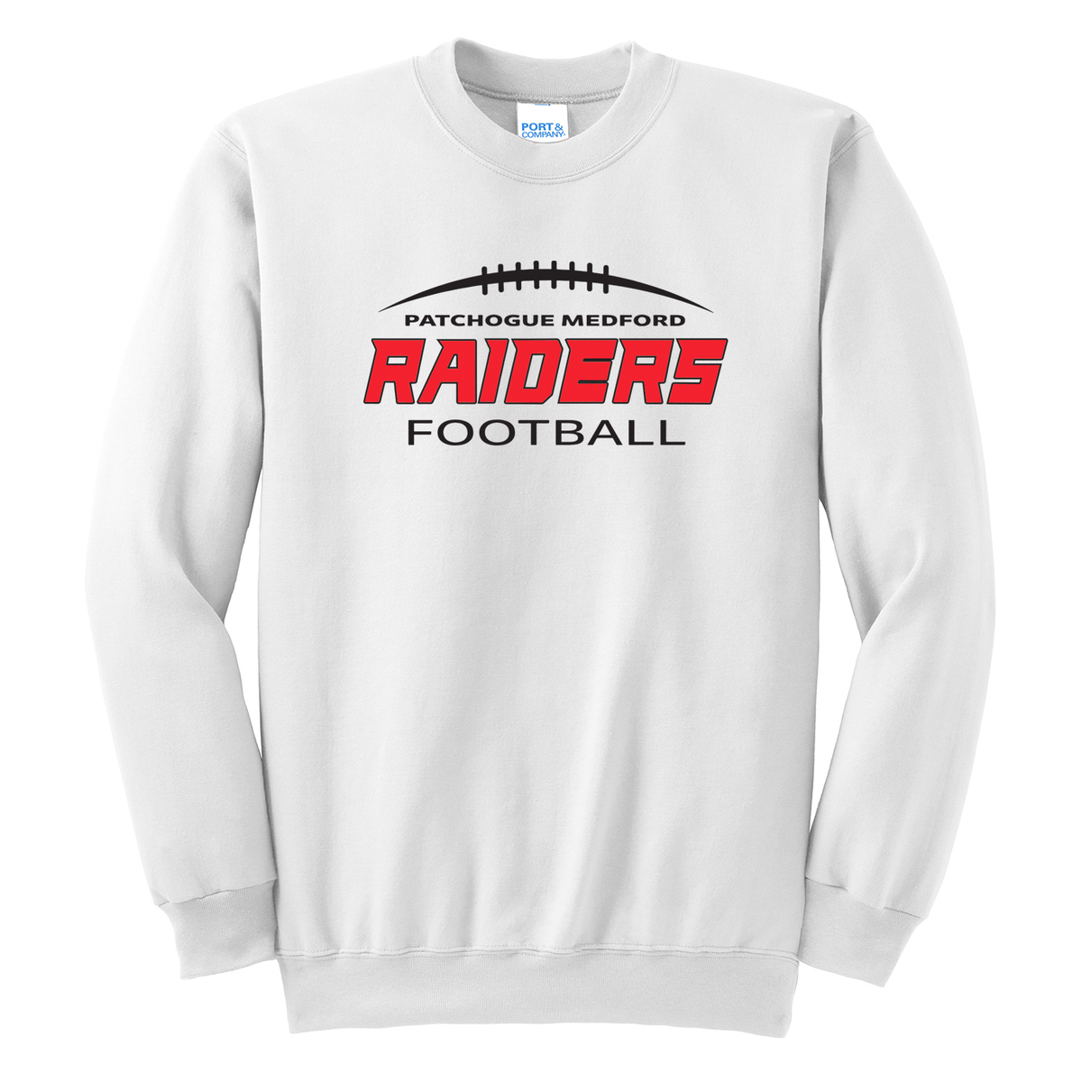 Pat Med Raiders Football Crew Neck Sweater