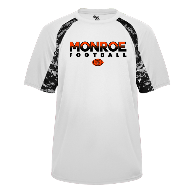 Monroe HS Football Digital Hook Tee