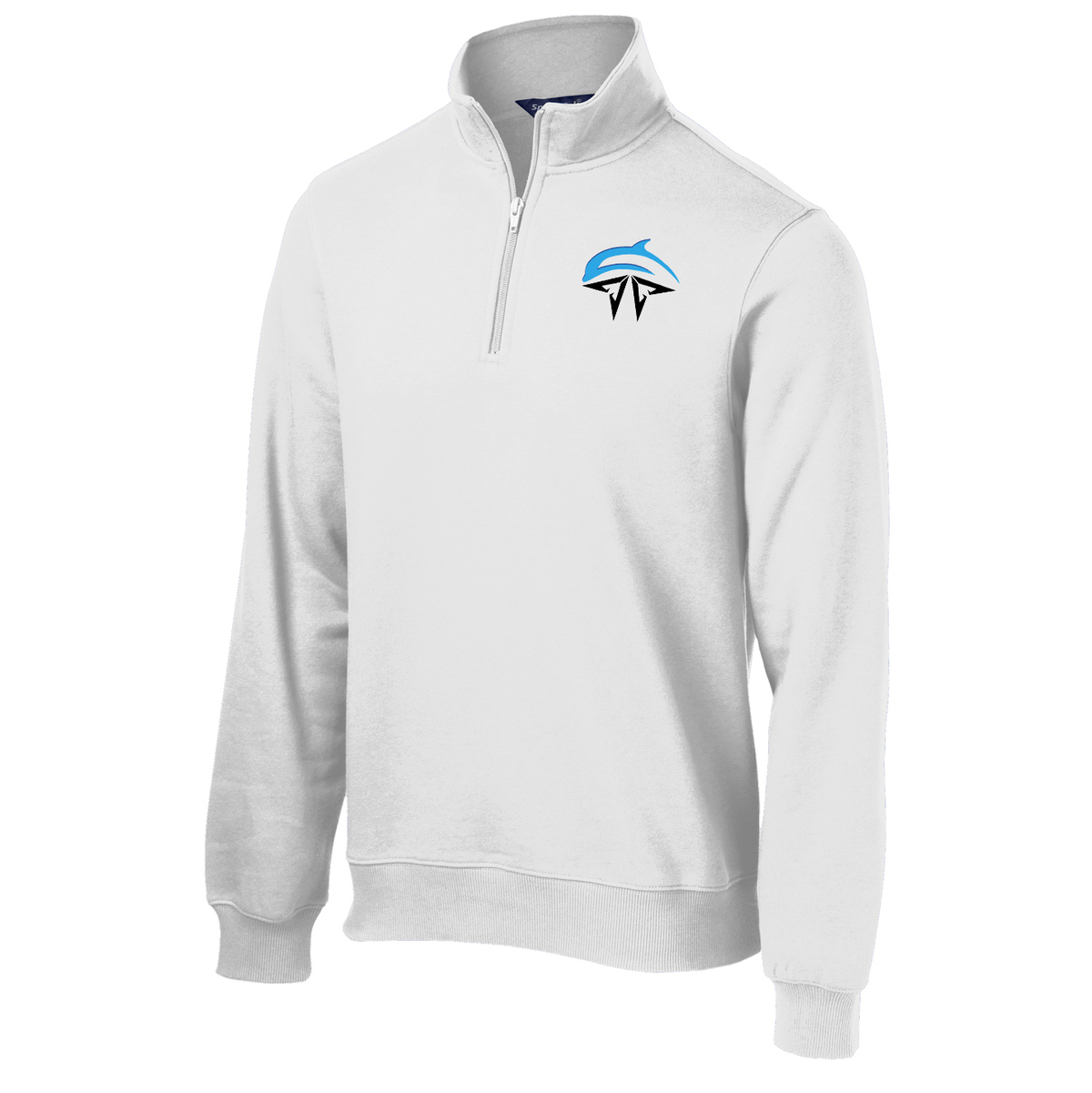 AZ Dolphins Football 1/4 Zip Fleece