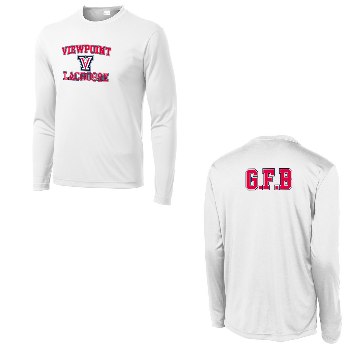 Viewpoint HS Boys Lacrosse Long Sleeve Performance Shirt