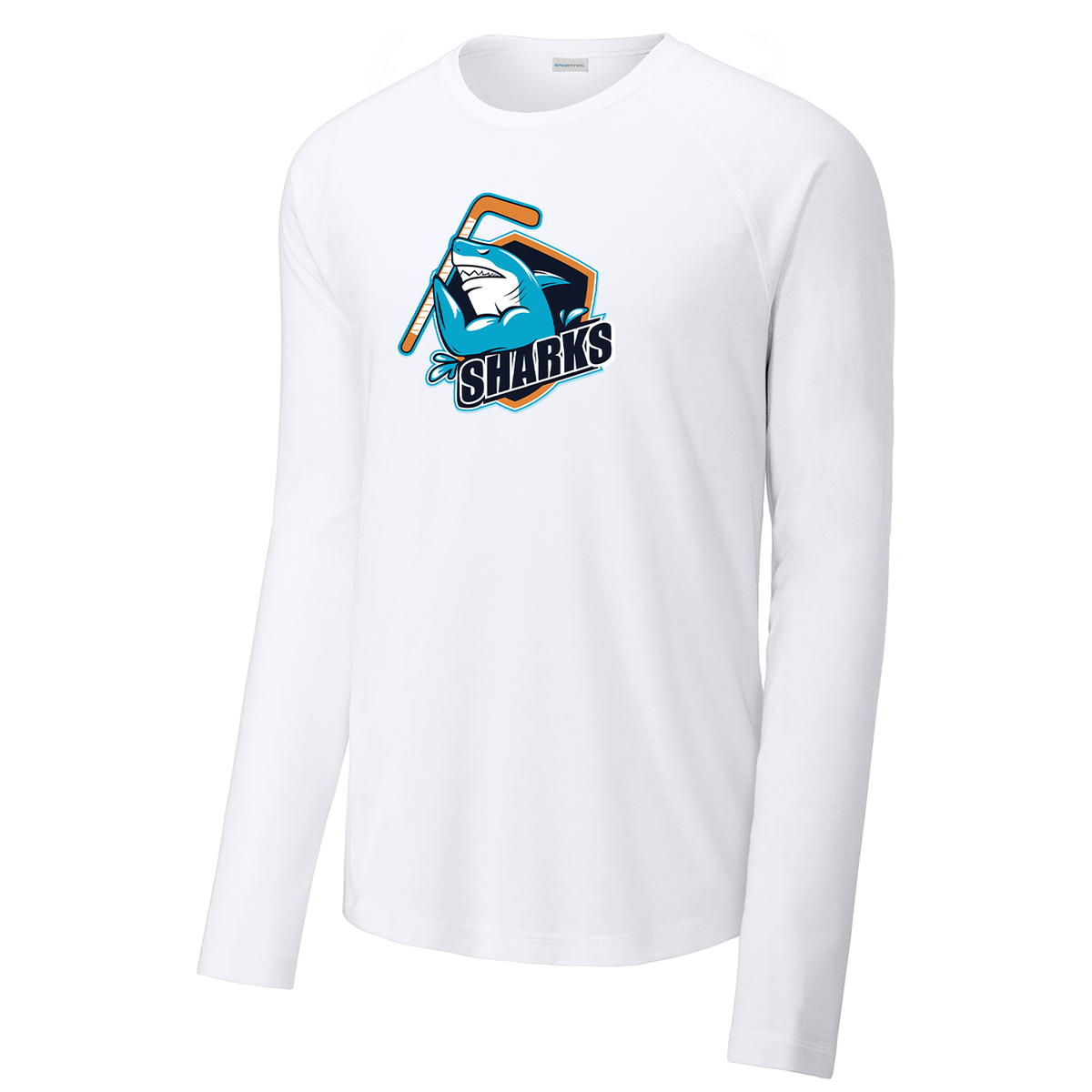 SWFL Sharks Long Sleeve Raglan CottonTouch