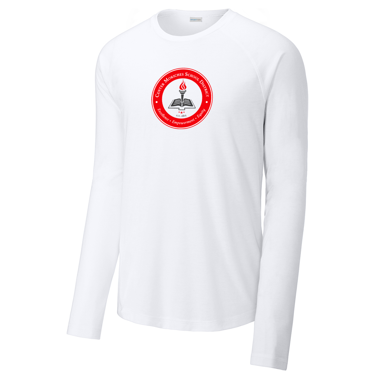 Center Moriches School District Long Sleeve Raglan CottonTouch