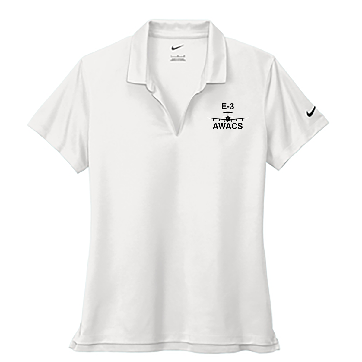 Boeing AWACS E-3 Ladies Nike Dri-FIT Micro Pique 2.0 Polo