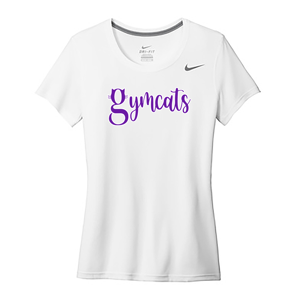 Gymcats Gymnastics Nike Ladies Legend Tee
