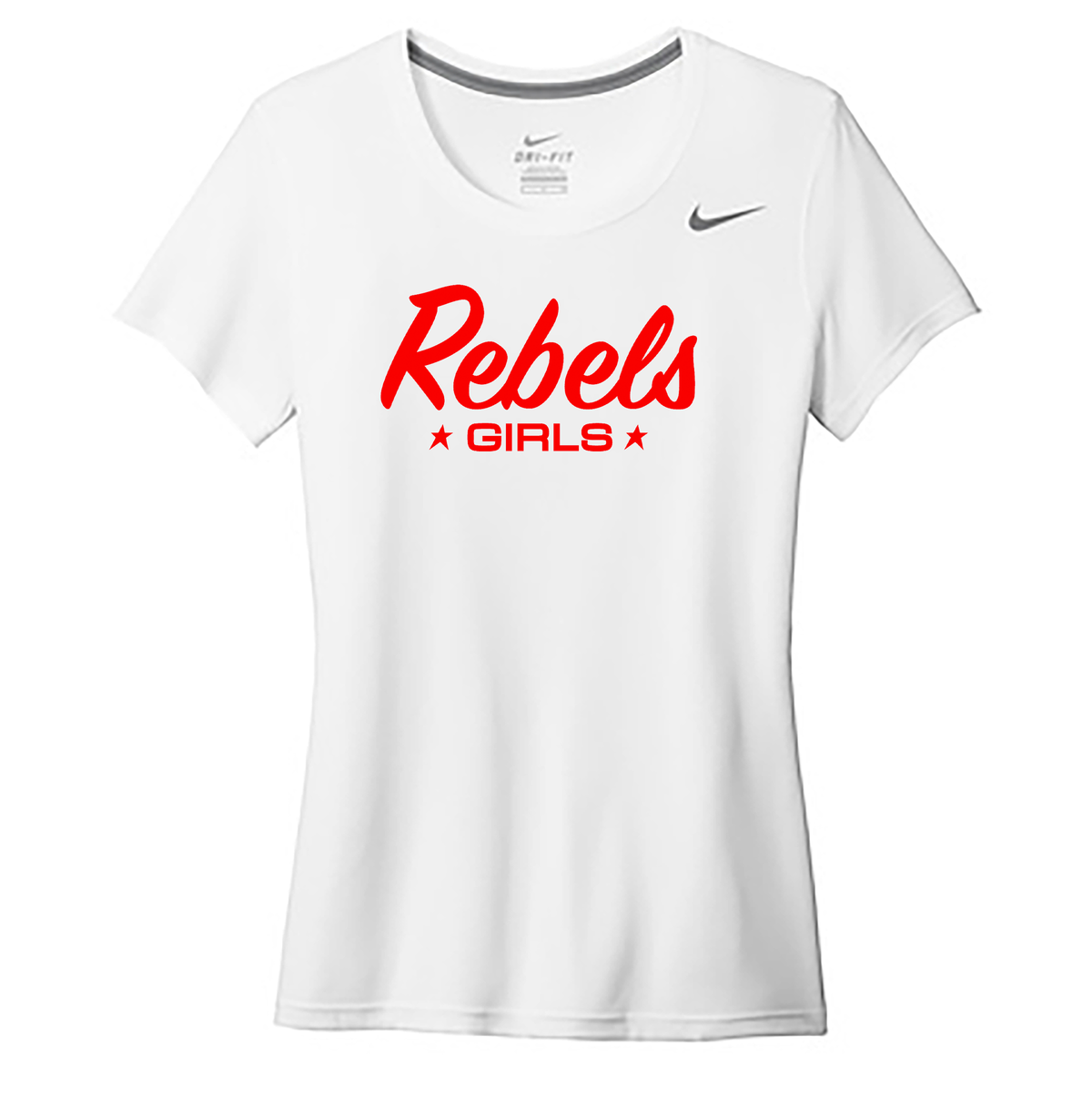 Rebels Girls Lacrosse Nike Ladies Team rLegend Tee