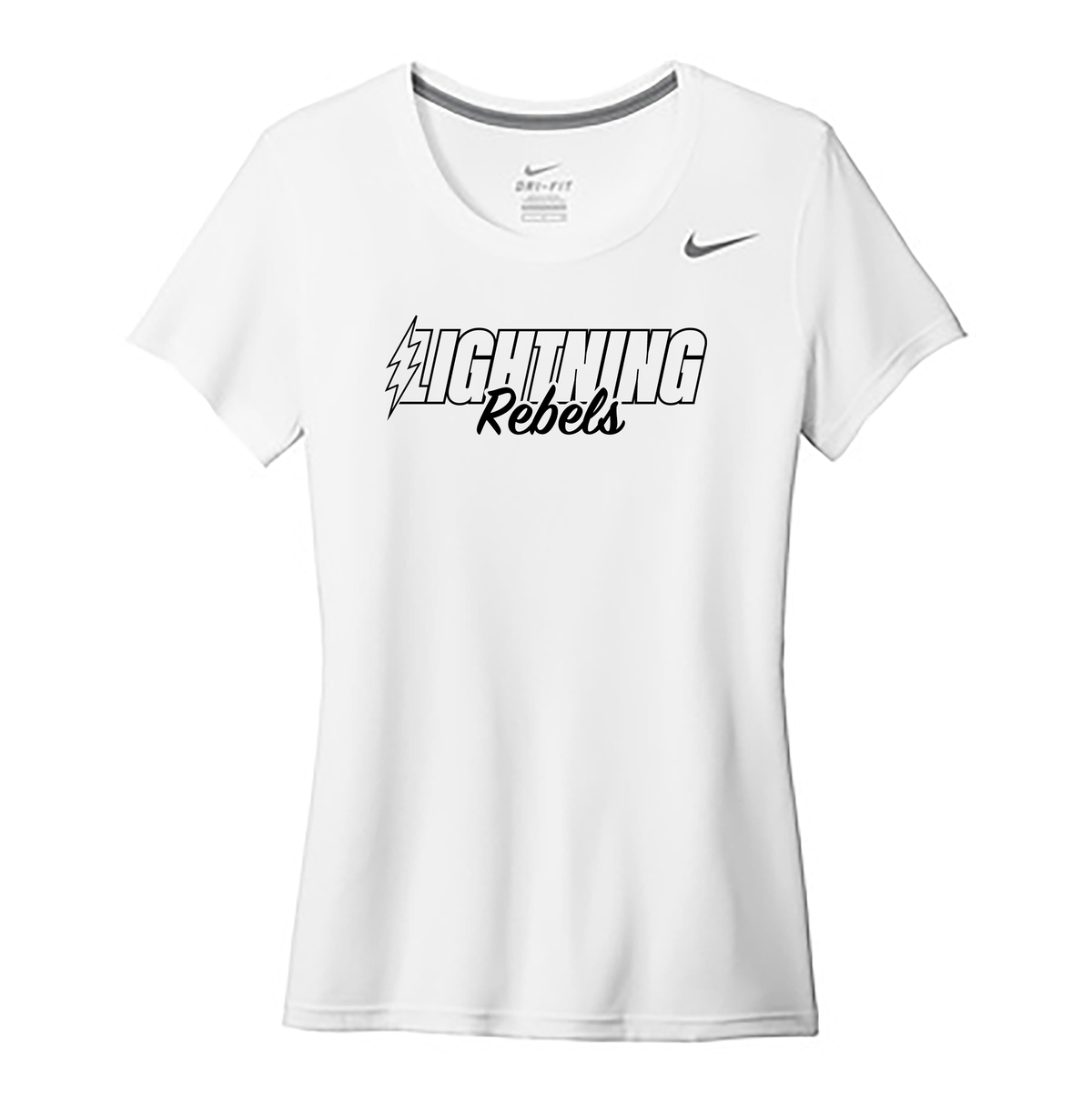 Rebels 32 Lightning Nike Ladies Team rLegend Tee