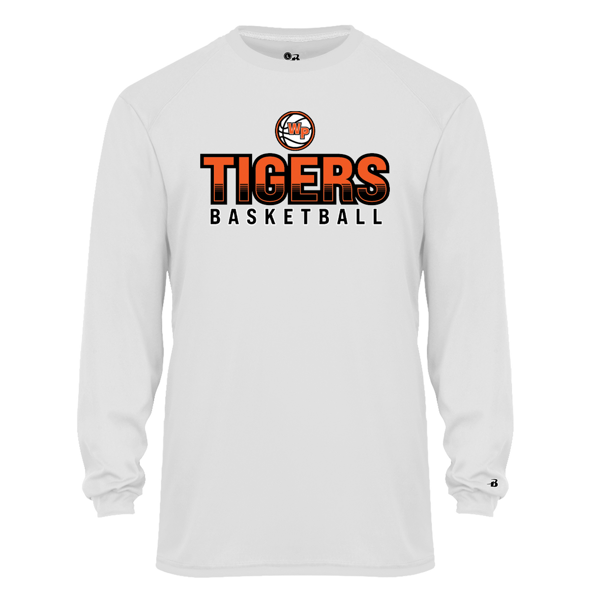 White Plains Middle School Basketball B-Core Long Sleeve