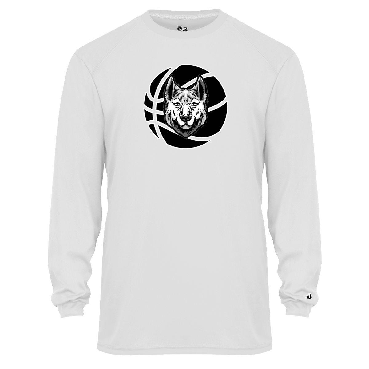 Wolves Basketball B-Core Long Sleeve