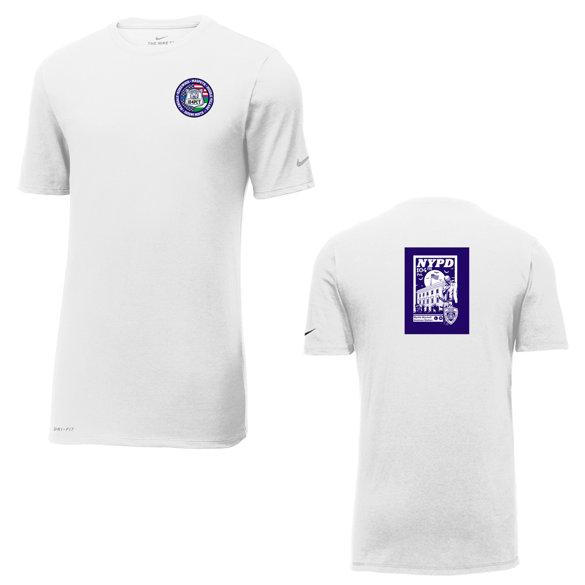 NYPD 104th Pct Nike Dri-FIT Tee