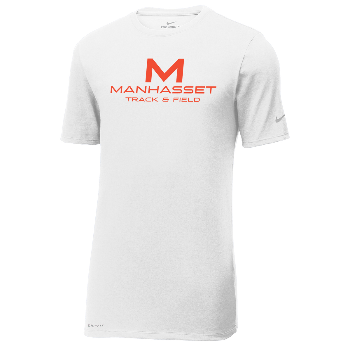 Manhasset Track & Field Nike Dri-FIT Tee *SMALL "M' ON BACK NECK*